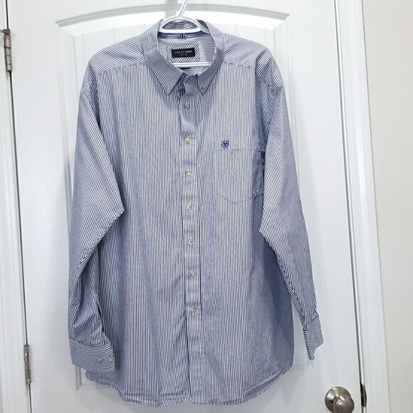 Ariart Mens, Pro Series Long Sleeve,  Button Down Shirt,  Size XXL - Picture 1 of 6